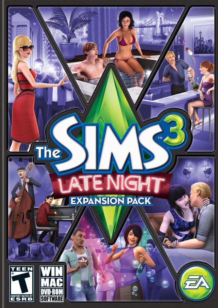 The Sims 3: Late Night - PC/Mac used book depot