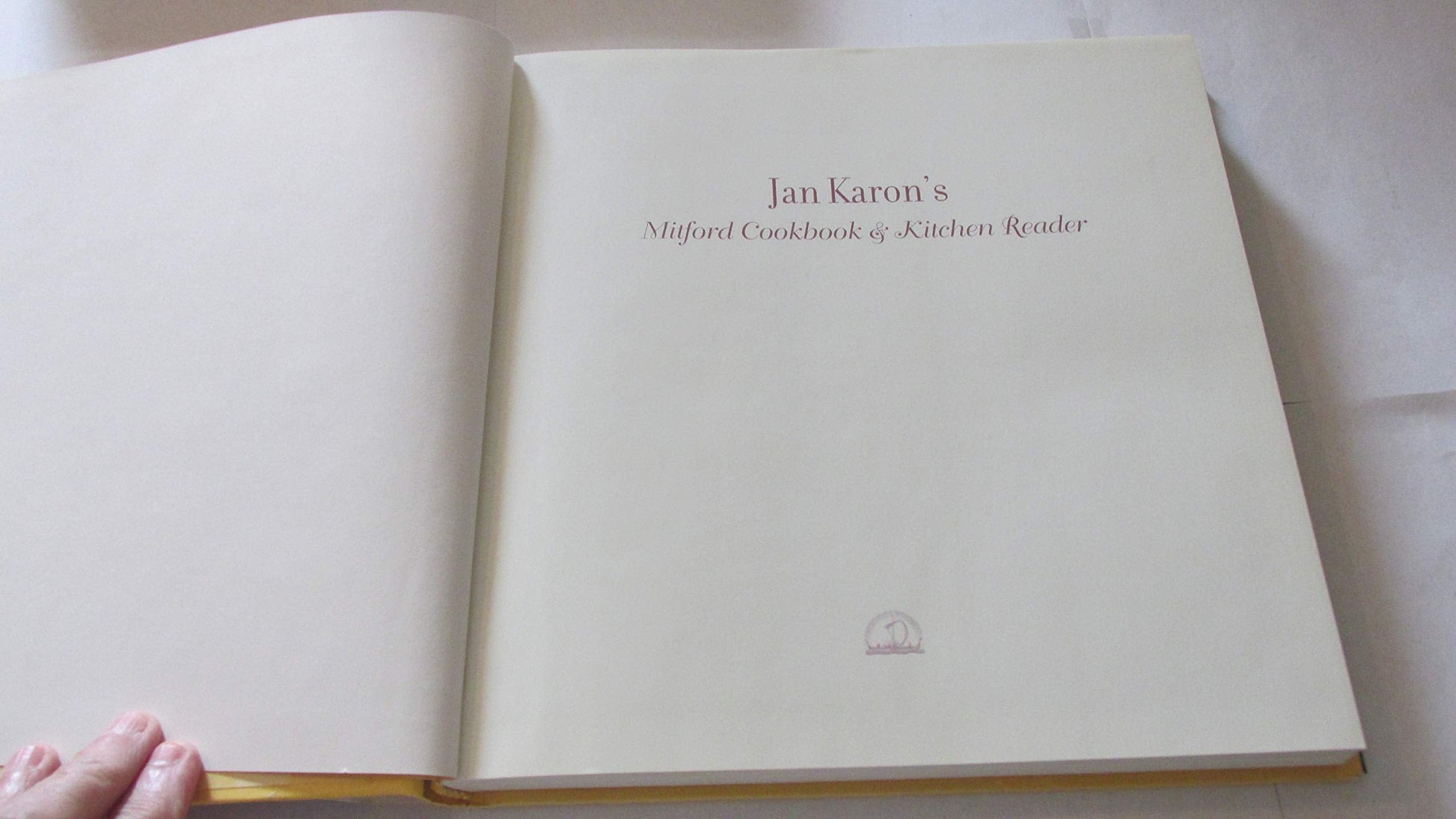 Jan Karon's Mitford Cookbook and Kitchen Reader used book depot