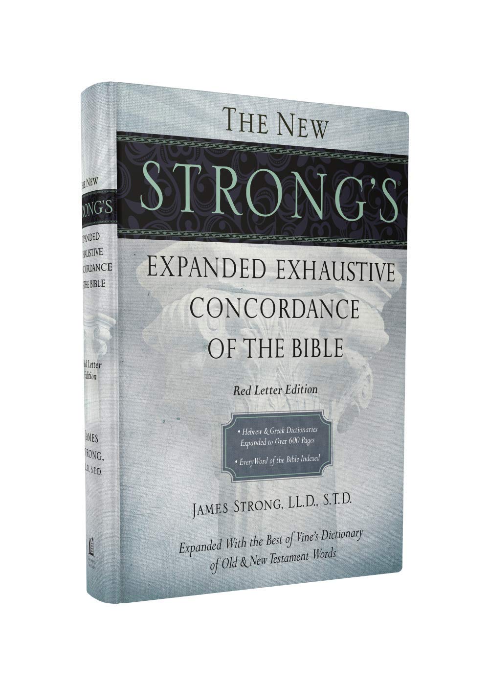 The New Strong's Expanded Exhaustive Concordance of the Bible: Every Word of the Bible Indexed, Red Letter Edition used book depot