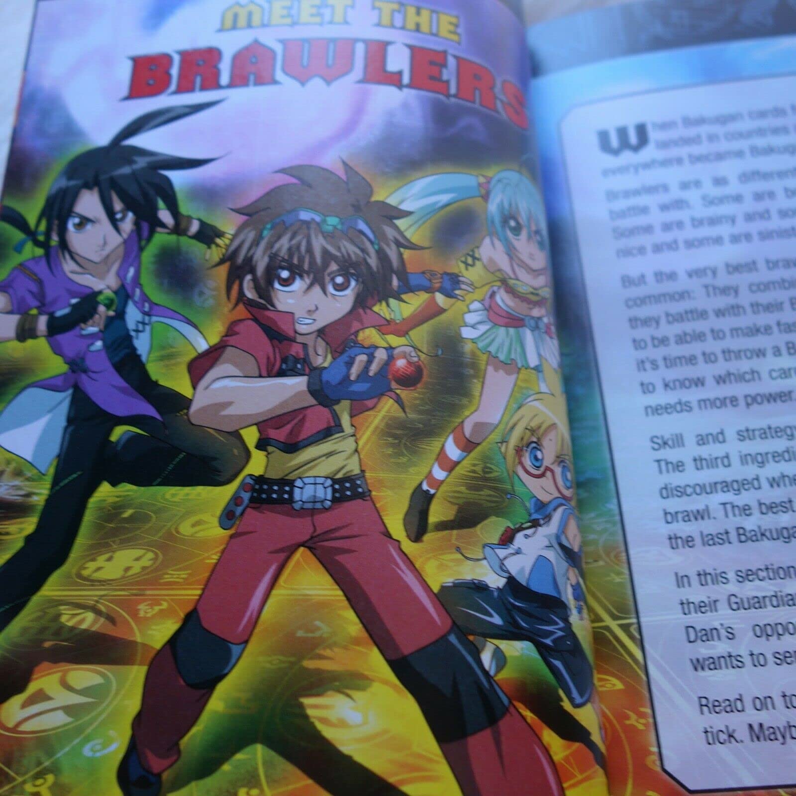 Bakugan Official Handbook used book depot