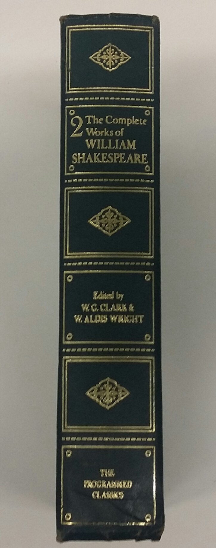 Complete Works of William Shakespeare, Volume 2 ONLY (Programmed Classics), hc used book depot