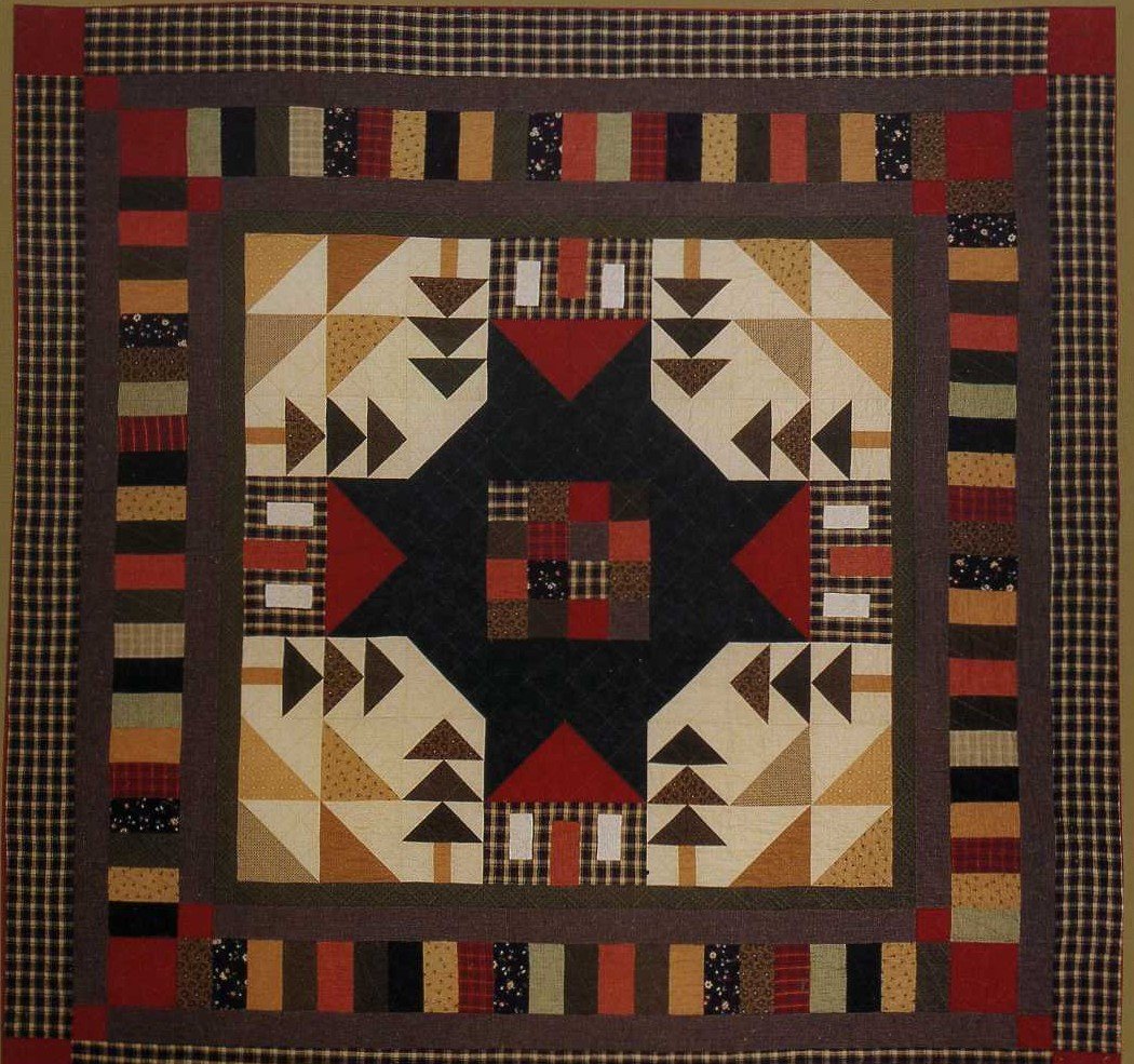 One block says it all: Wonderful bed quilts to piece in a weekend used book depot