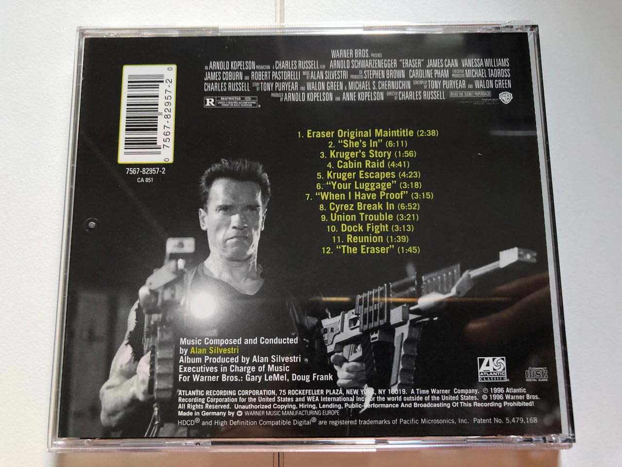 Eraser: Motion Picture Score used book depot