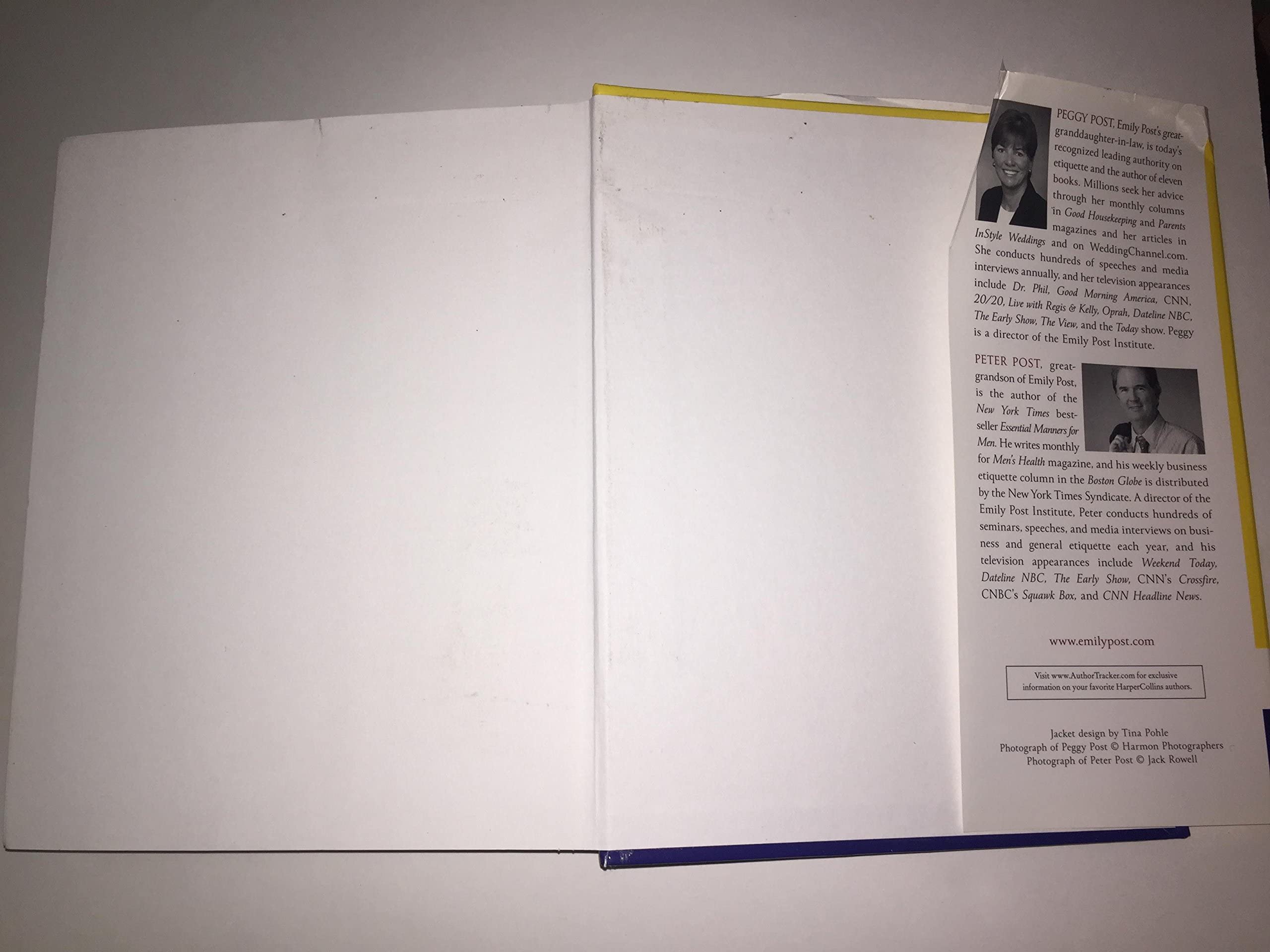 Emily Post's The Etiquette Advantage in Business: Personal Skills for Professional Success, Second Edition used book depot