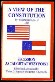 A View of the Constitution, Secession As Taught At West Point used book depot