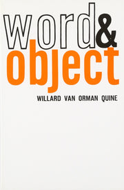 Word and Object used book depot