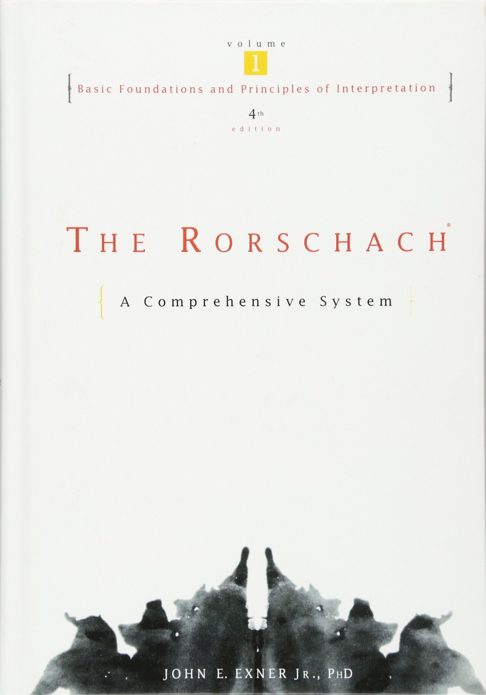 The Rorschach, Basic Foundations and Principles of Interpretation Volume 1 used book depot