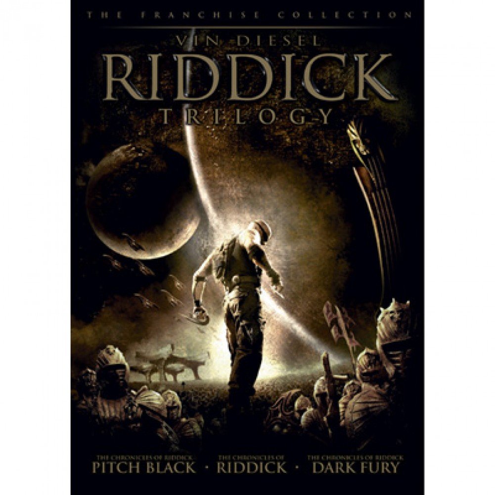 Riddick Trilogy (Pitch Black / The Chronicles of Riddick: Dark Fury / The Chronicles of Riddick) used book depot