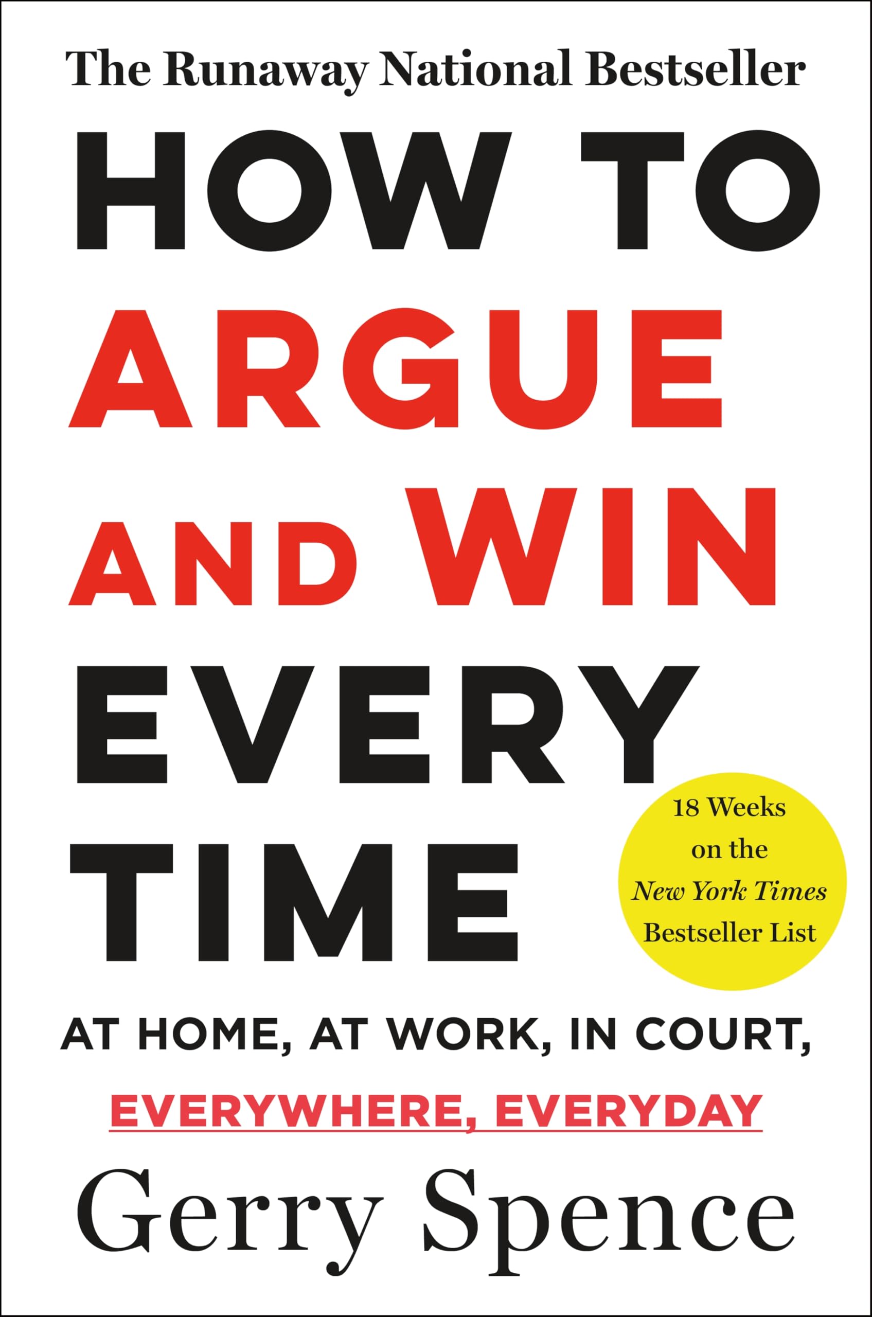 How to Argue and Win Every Time used book depot