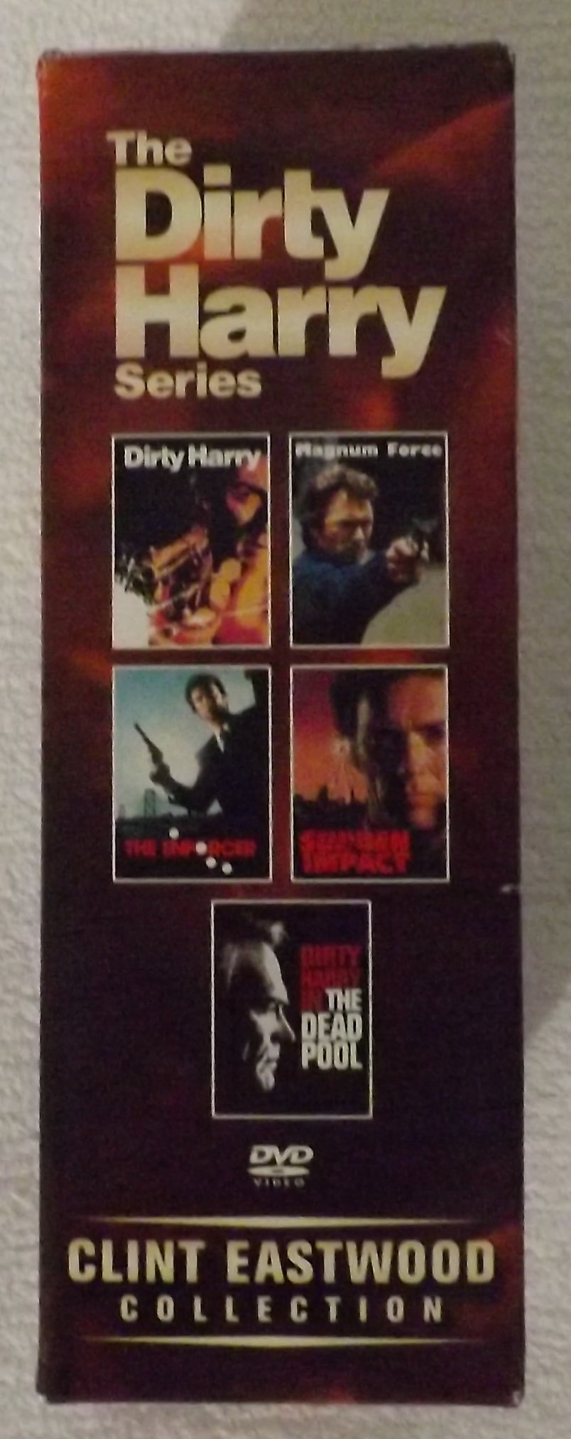 The Dirty Harry Collection (Dirty Harry/Magnum Force/The Enforcer/Sudden Impact/The Dead Pool) [DVD] used book depot