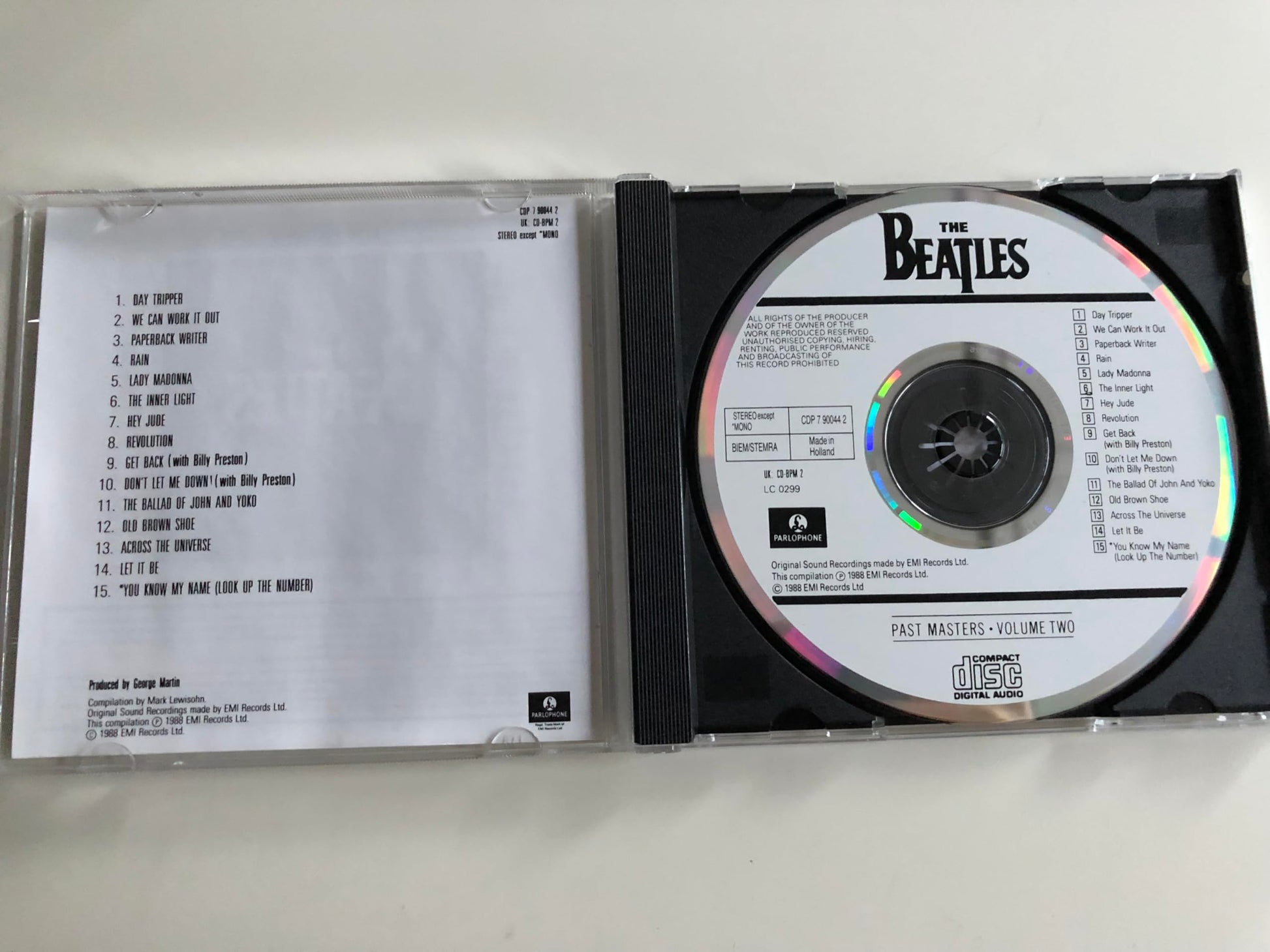 Past Masters, Volume Two used book depot