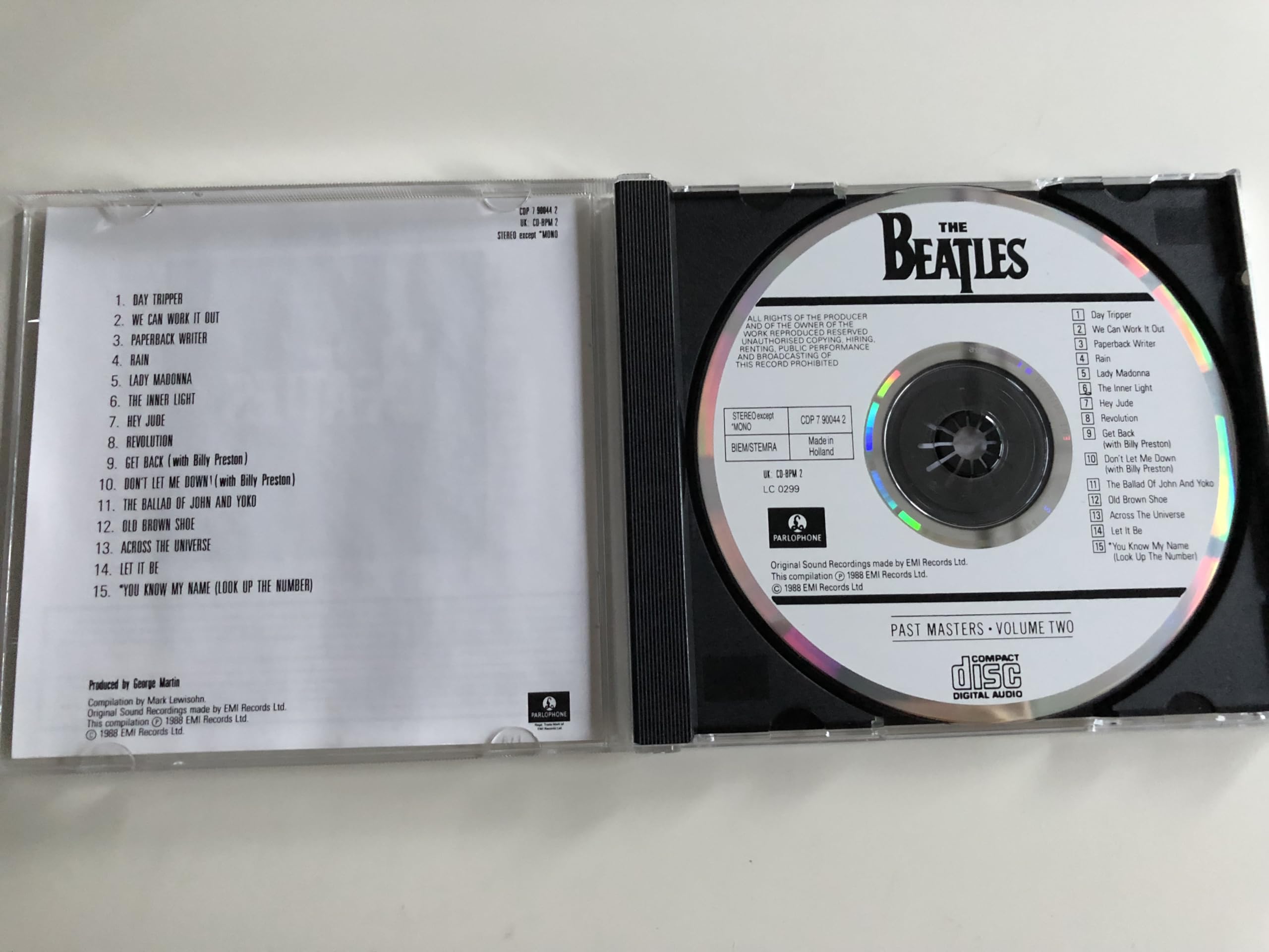 Past Masters, Volume Two used book depot