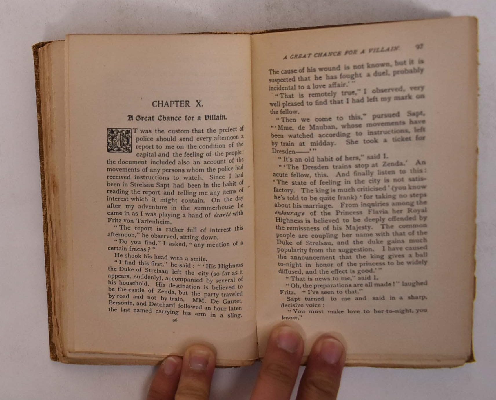 The Prisoner of Zenda: Being the History of the Three Months in the Life of an English Gentleman