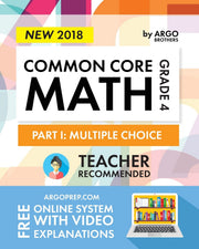 Common Core Math Workbook, Grade 4: Multiple Choice, Daily Math Practice Grade 4 used book depot