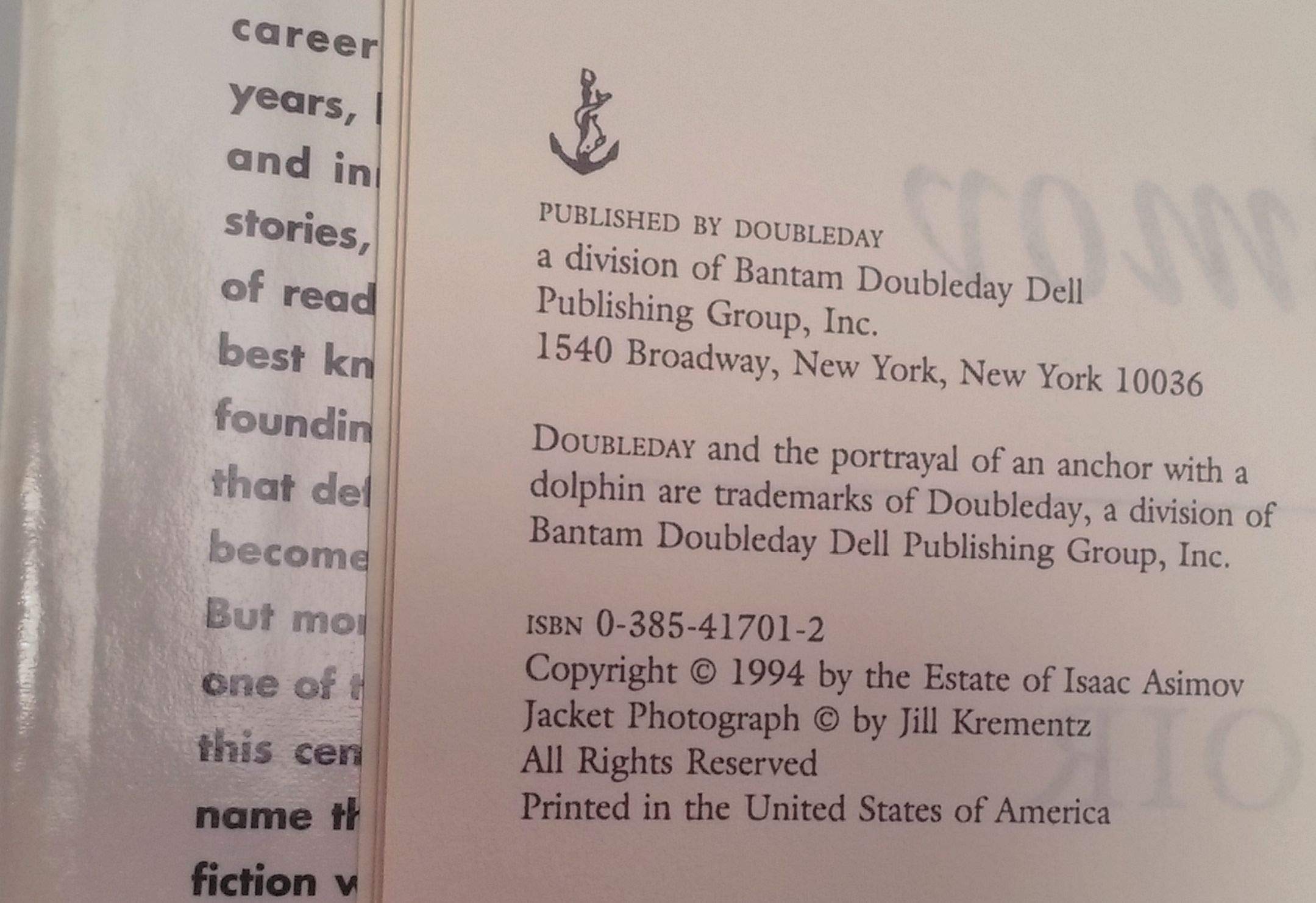 I, Asimov: A Memoir used book depot