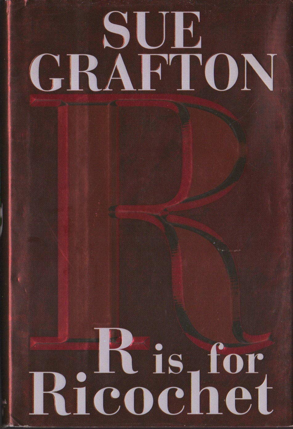 'r' Is For Ricochet - A Kinsey Millhone Mystery - Large Print Edition used book depot