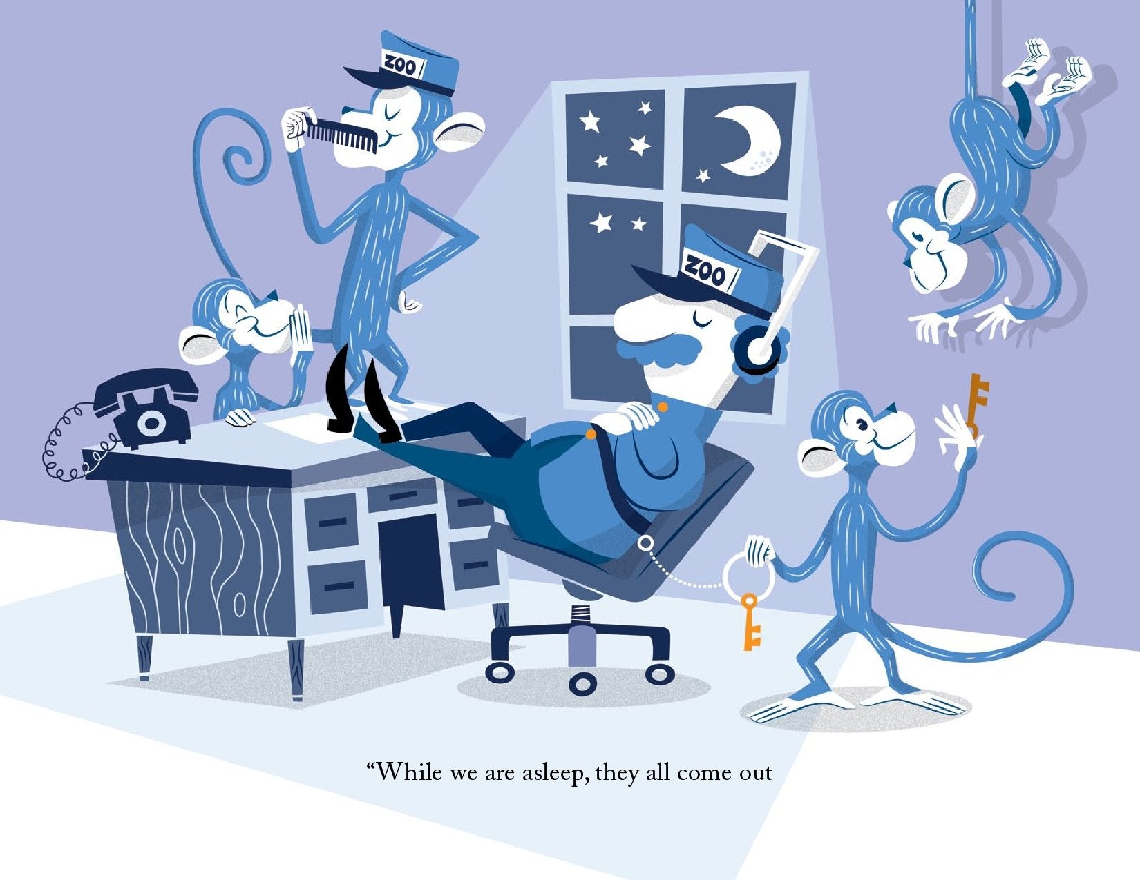 What the Sleepy Animals Do at the Audubon Zoo used book depot