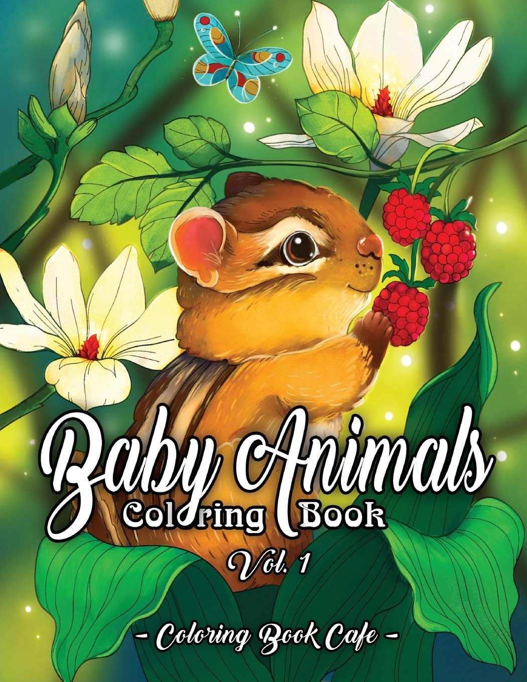 Baby Animals Coloring Book: An Adult Coloring Book Featuring Super Cute and Adorable Baby Woodland Animals for Stress Relief and Relaxation Vol. I used book depot