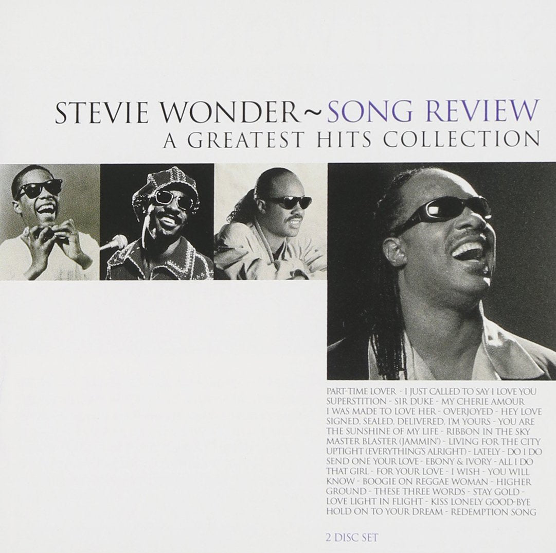 Stevie Wonder - Song Review: A Greatest Hits Collection used book depot