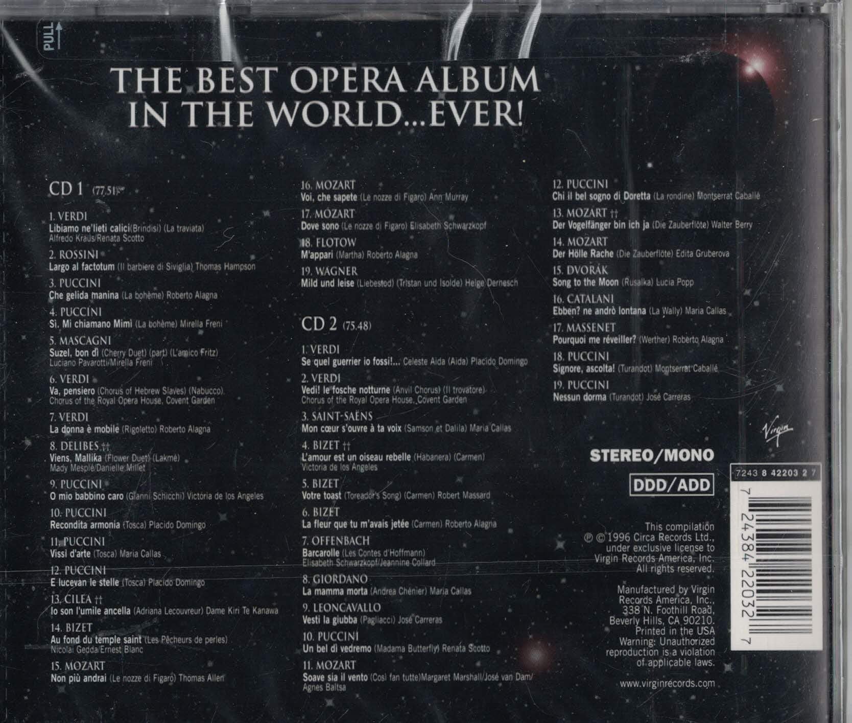 The Best Opera Album in the World...Ever! used book depot