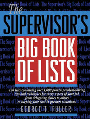 The Supervisor's Big Book of Lists used book depot