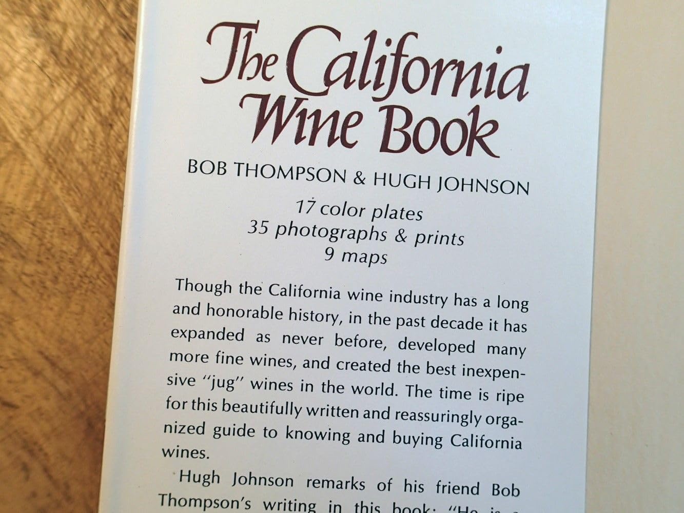 The California Wine Book