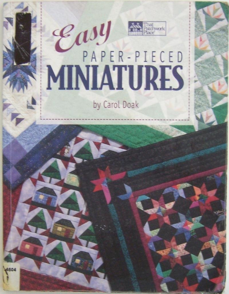 Easy Paper-Pieced Miniatures used book depot