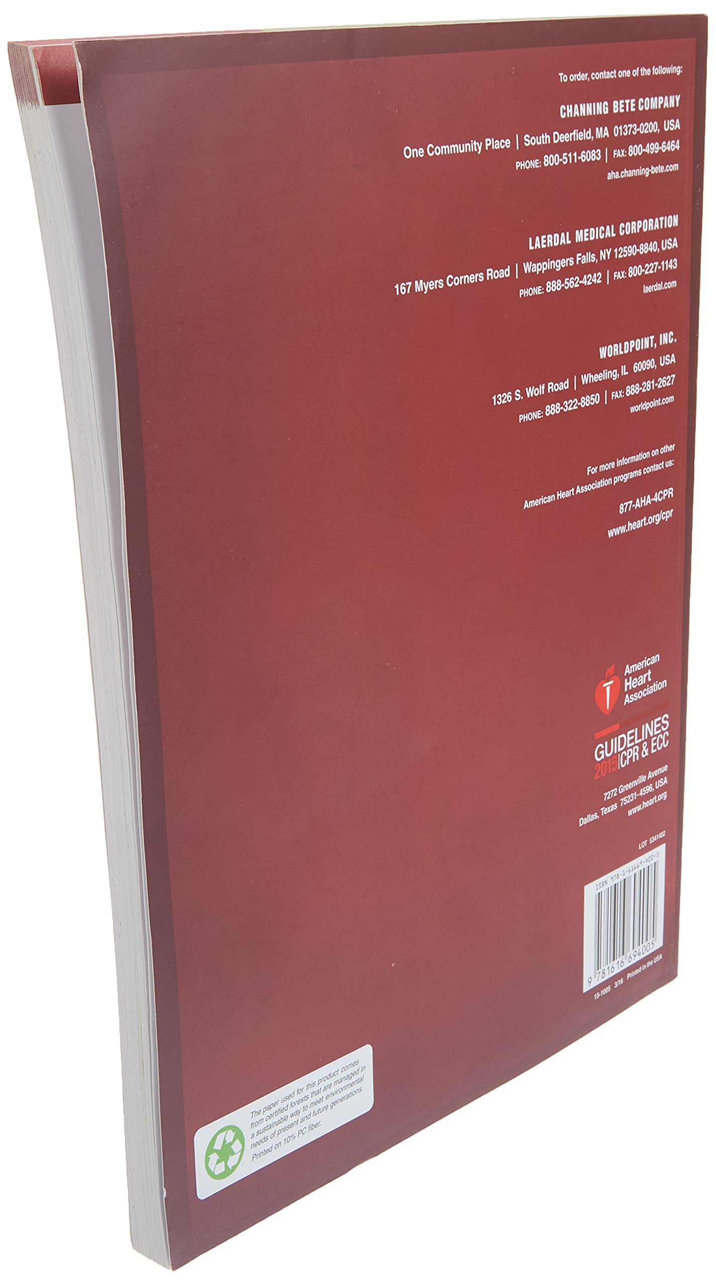 Advanced Cardiovascular Life Support Provider Manual used book depot