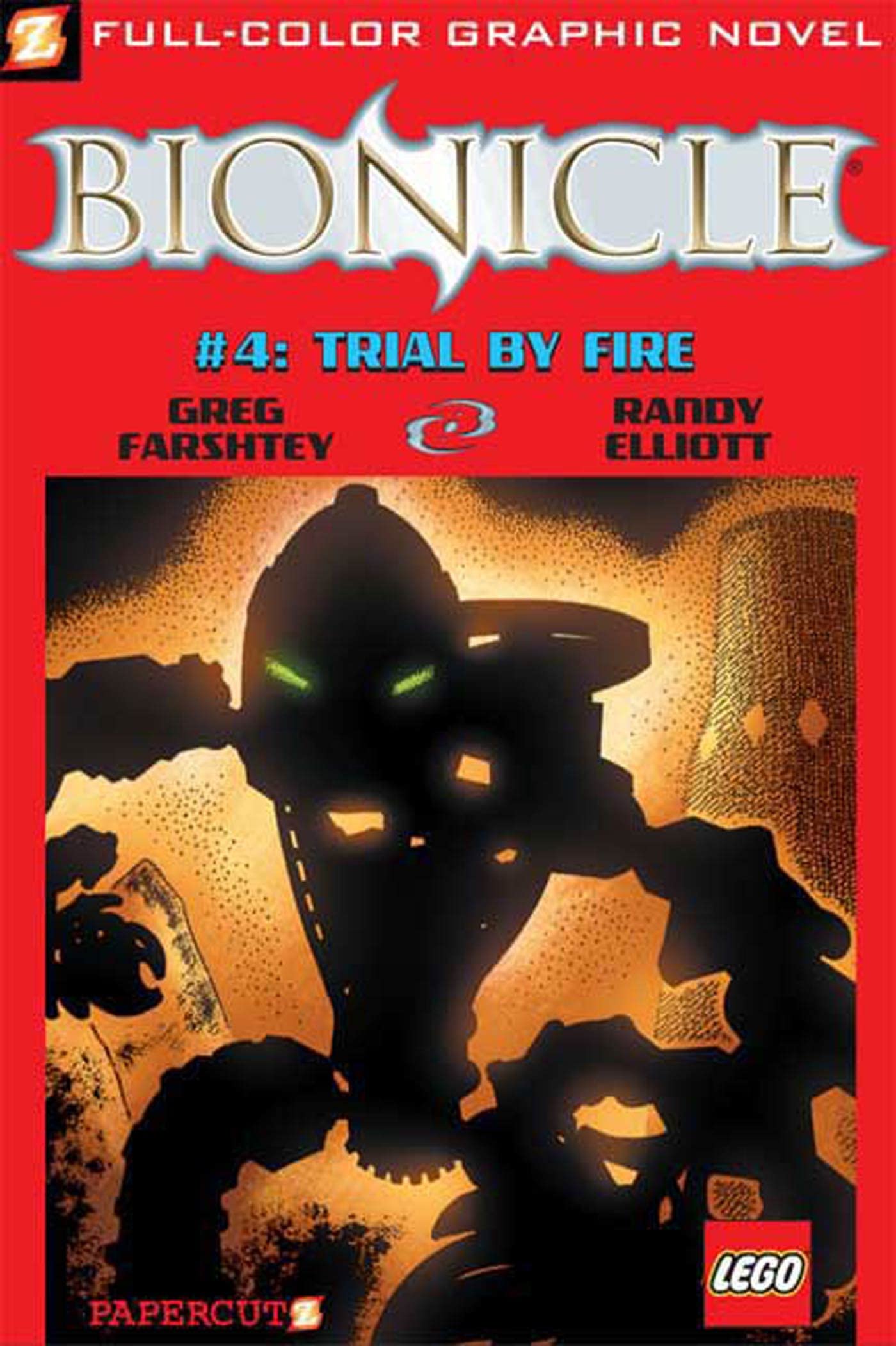Bionicle #4: Trial by Fire (Bionicle Graphic Novels, 4) used book depot