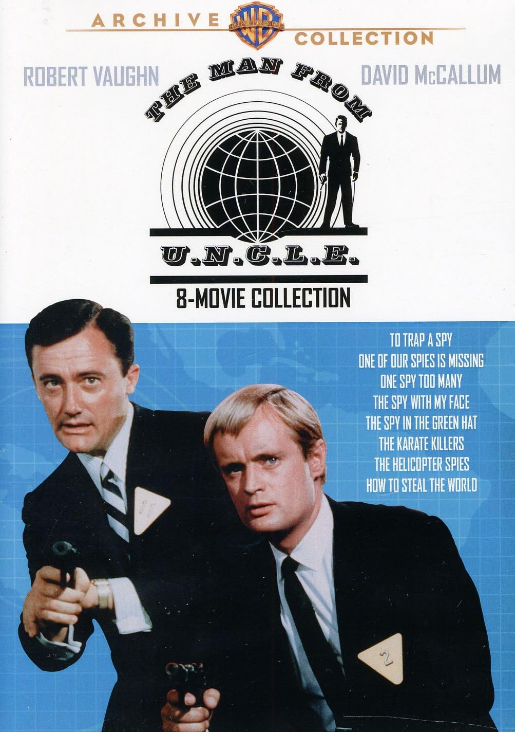 Man From U.N.C.L.E., The: 8 Movies Collection (4 Disc) [DVD] used book depot