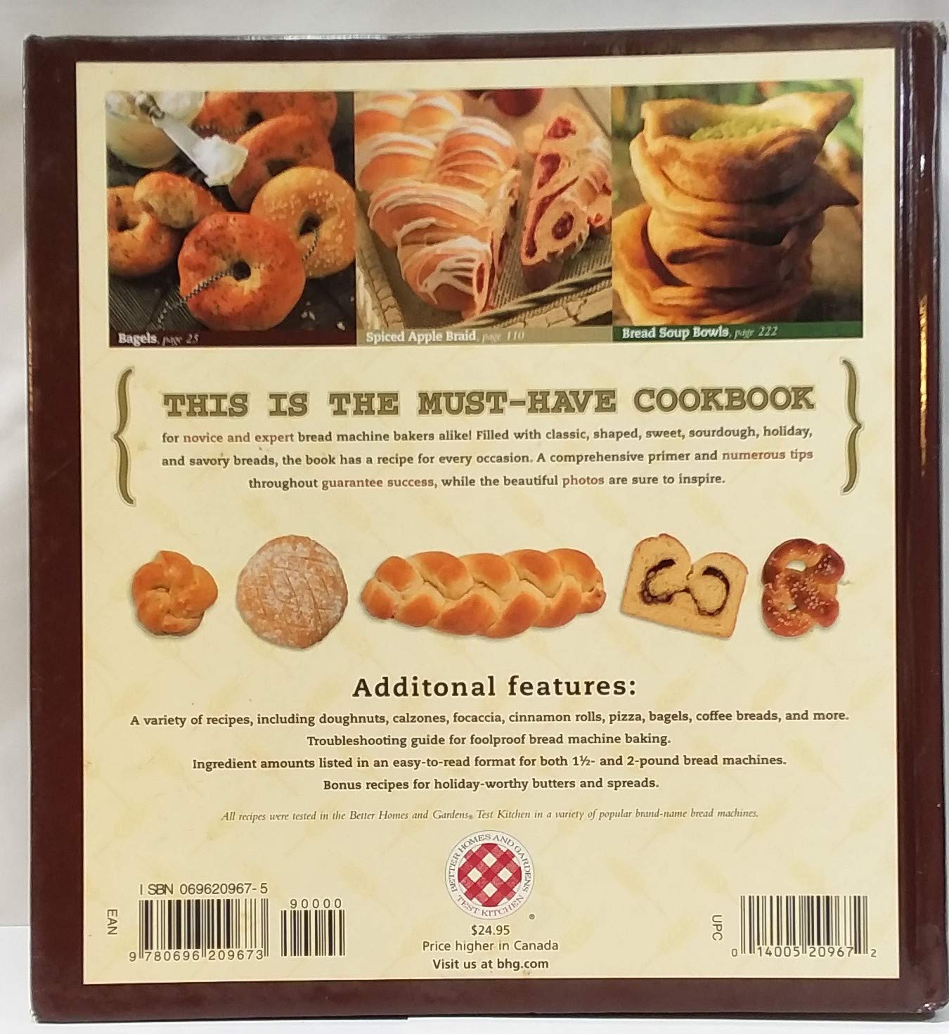 The Complete Guide to Bread Machine Baking (Better Homes & Gardens) used book depot