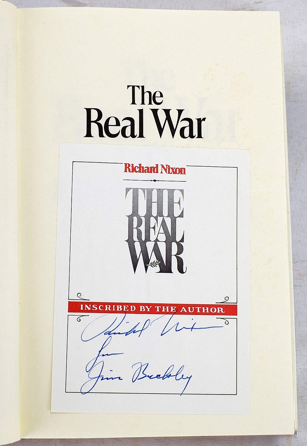 The Real War used book depot
