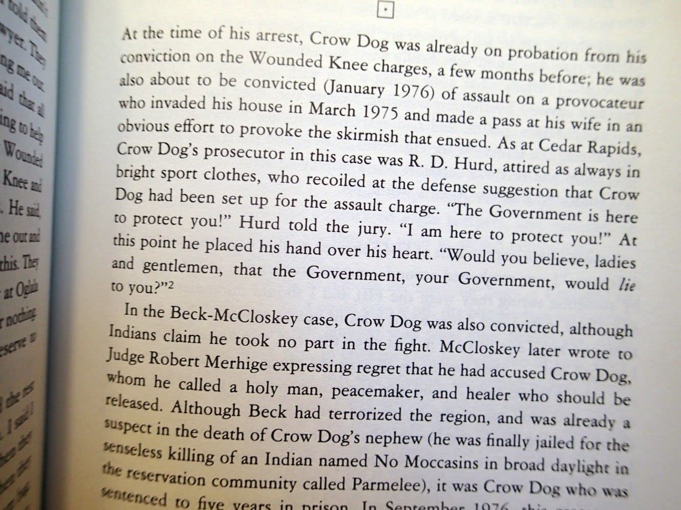 In the Spirit of Crazy Horse used book depot