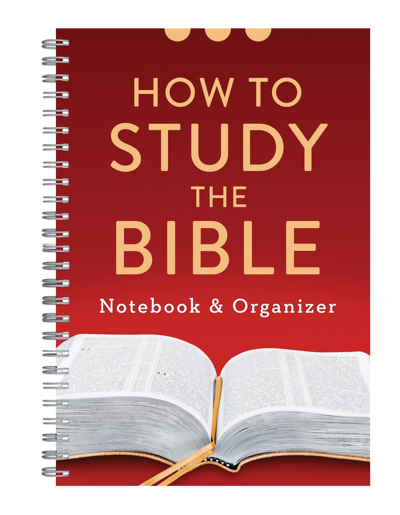 How to Study the Bible Notebook and Organizer used book depot