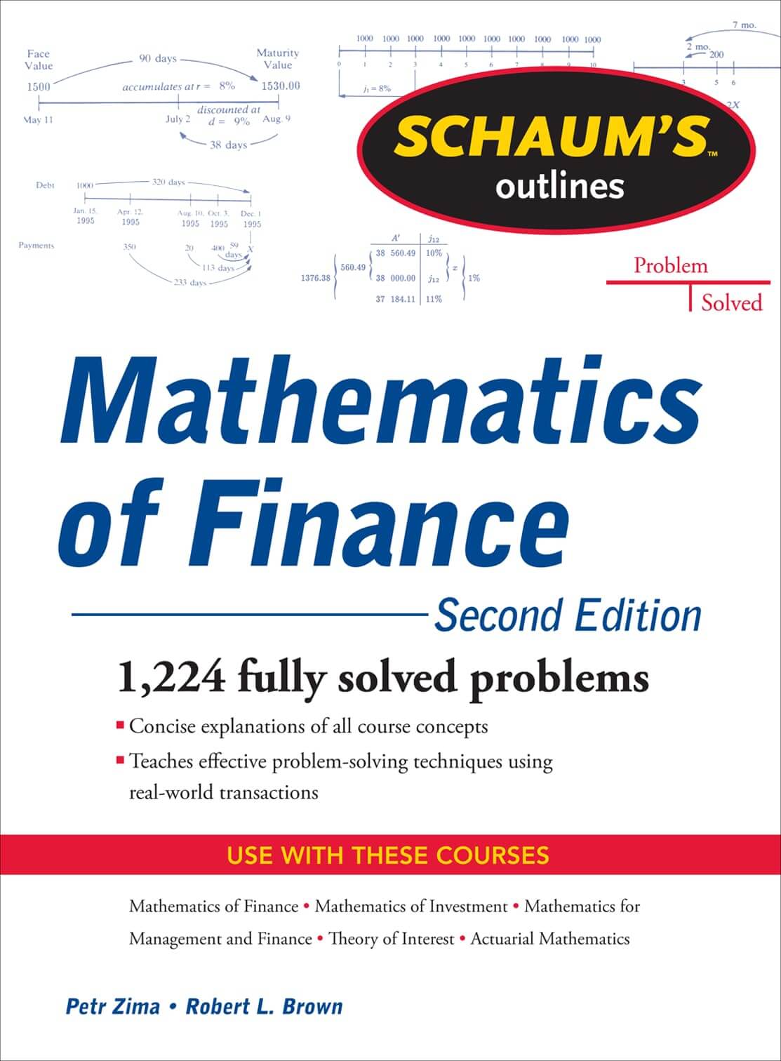 Schaum's Outline of Mathematics of Finance, Second Edition (Schaum's Outlines) used book depot