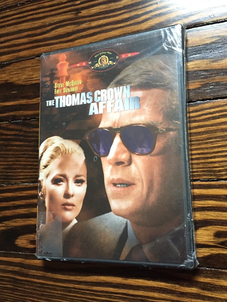 Thomas Crown Affair (1968) used book depot