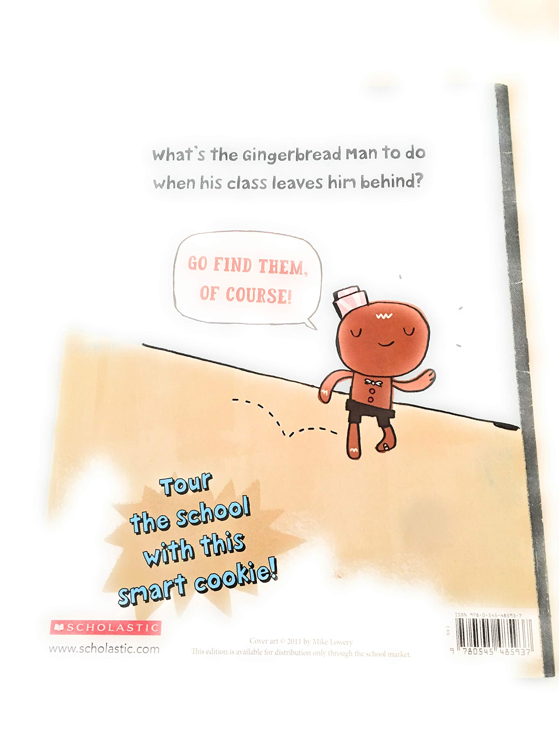 The Gingerbread Man Loose in the School used book depot