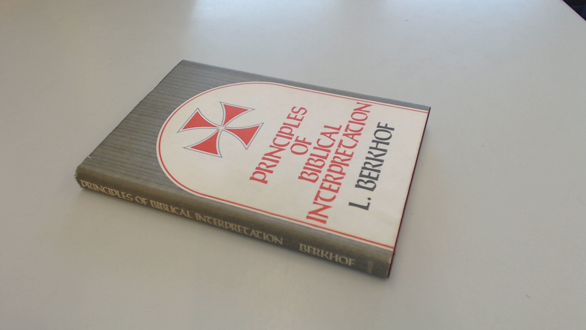 Principles of Biblical Interpretation used book depot