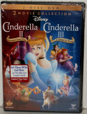 Cinderella II: Dreams Come True / Cinderella III: A Twist In Time (Two-Disc DVD Collection) used book depot