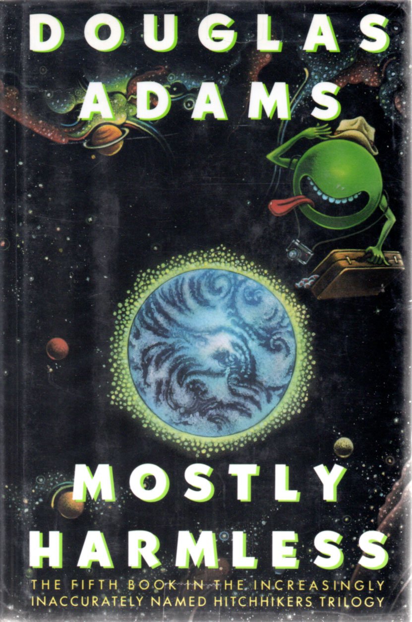 Mostly Harmless used book depot