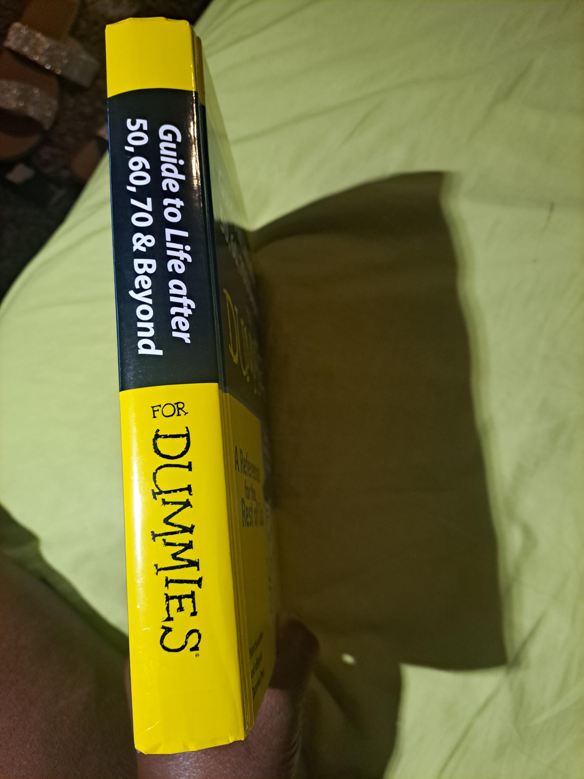 Guide to Life After 50, 60, 70 and Beyond for Dummies used book depot