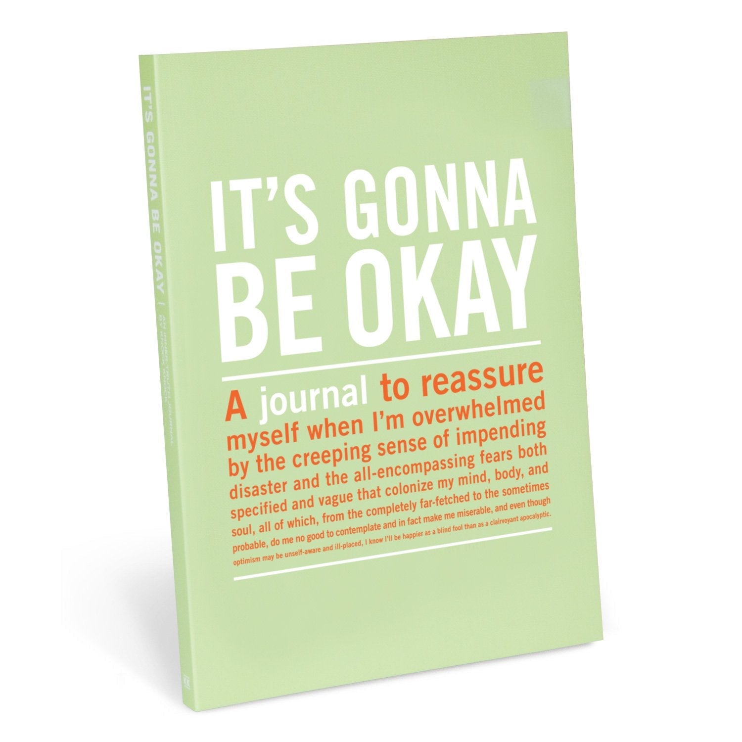 Knock Knock It's Gonna Be Okay Inner-Truth Journal, 7" x 9.5" used book depot