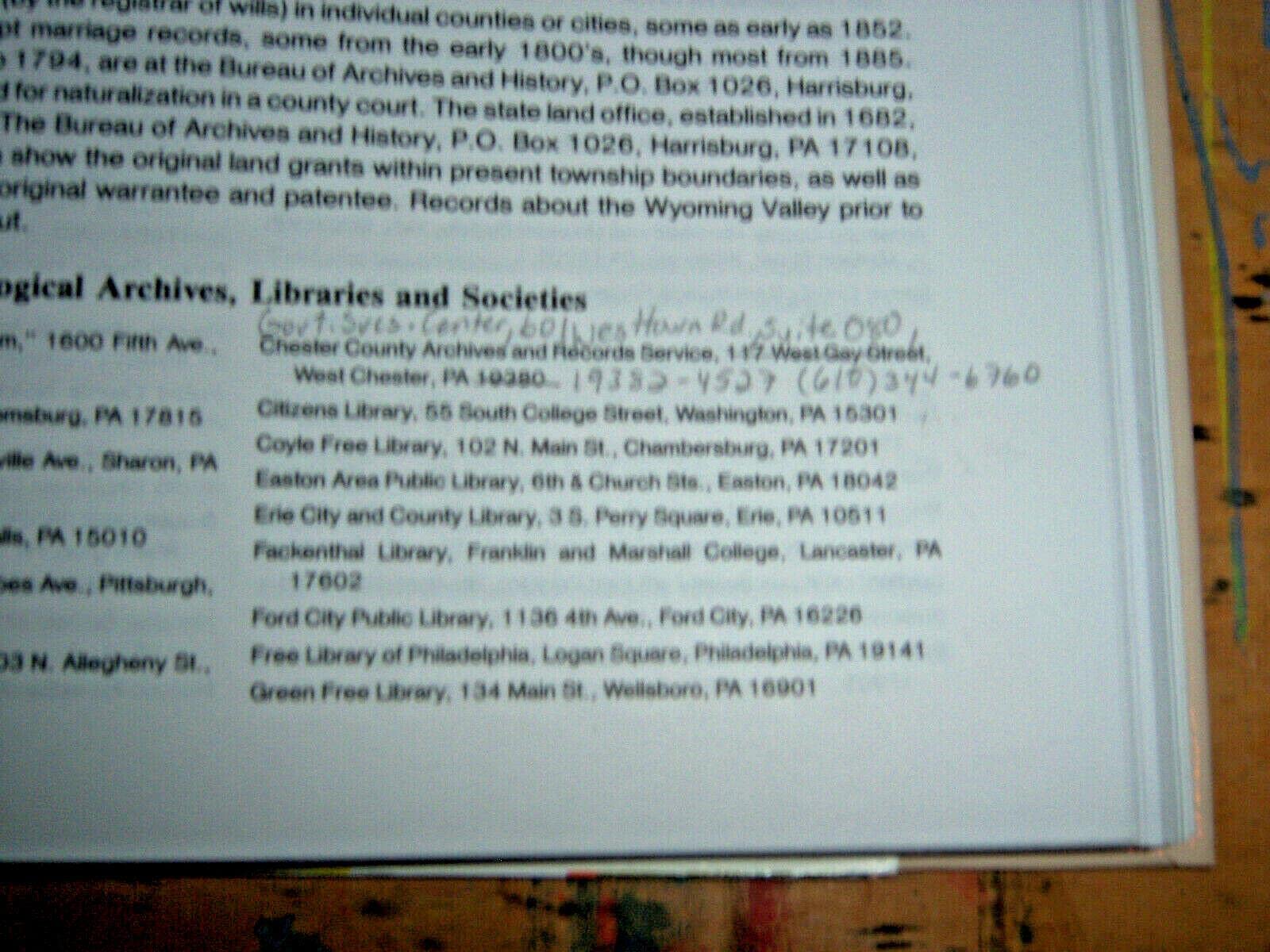 The Handy Book for Genealogists-United States of America-Eighth Edition used book depot