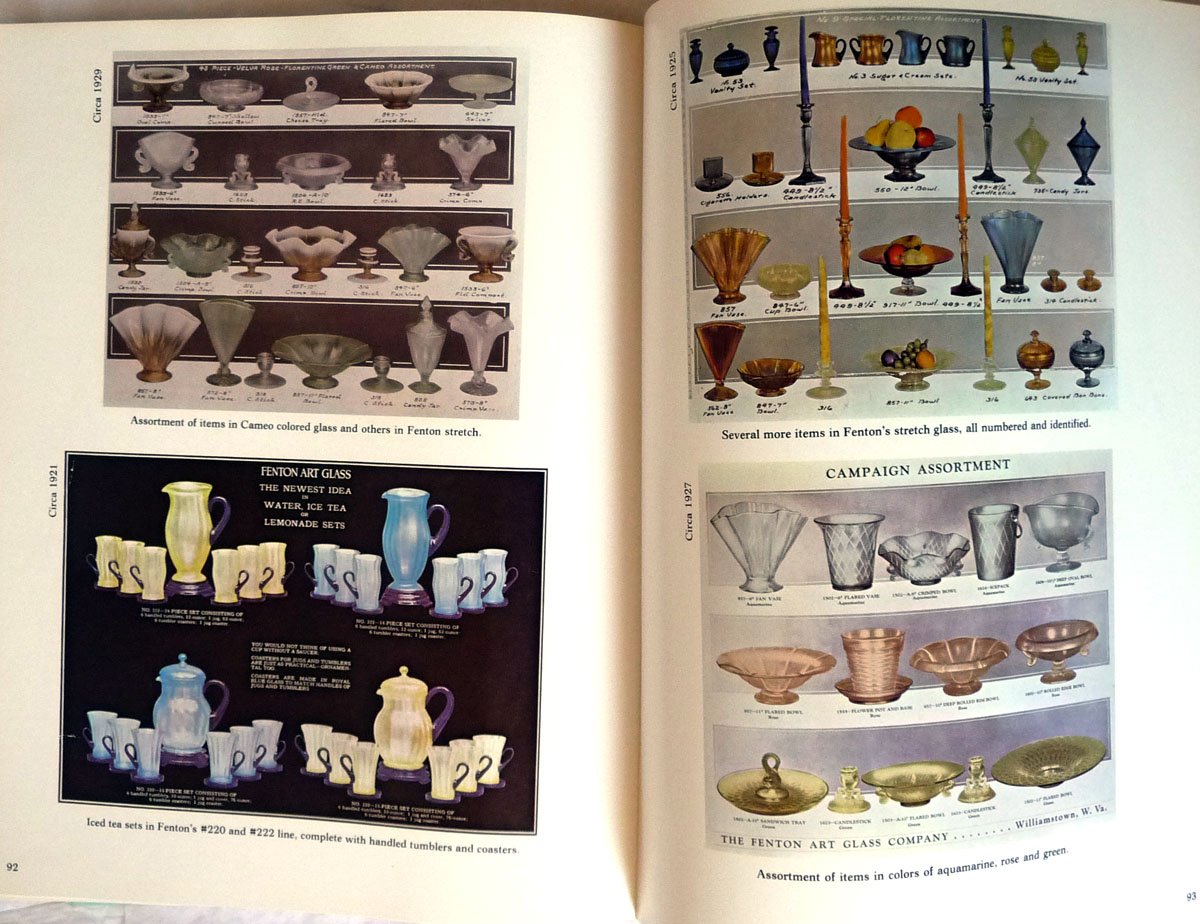 Fenton Glass: The First Twenty-five Years, 1907-1932- Featuring the Glass Collection on Display at the Fenton Art Glass Museum, Williamstown, W. Va used book depot