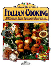 The Delights of Good Italian Cooking used book depot