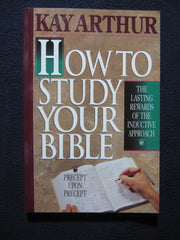 How to Study Your Bible used book depot