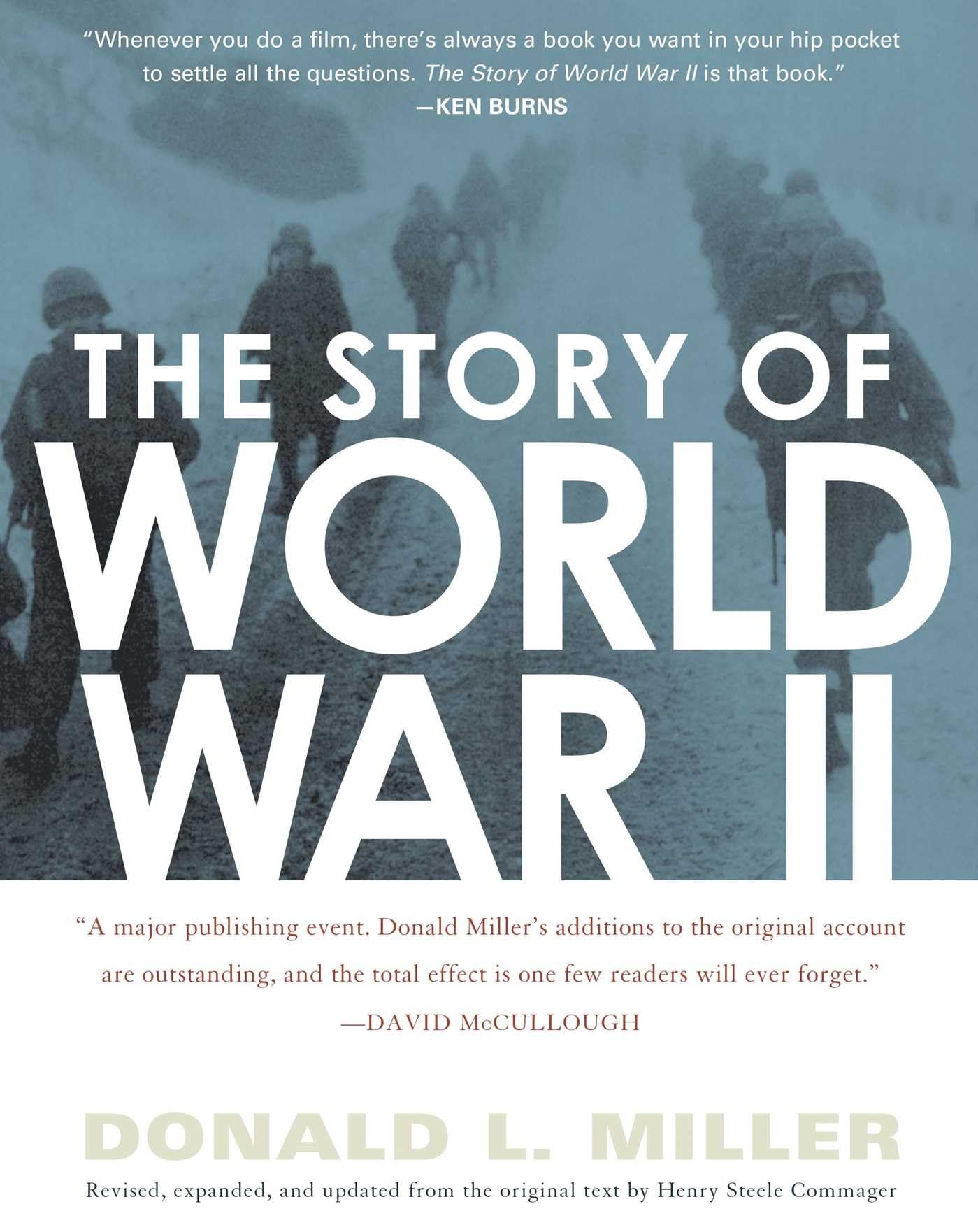 The Story of World War II: Revised, expanded, and updated from the original text by Henry Steele Commanger used book depot