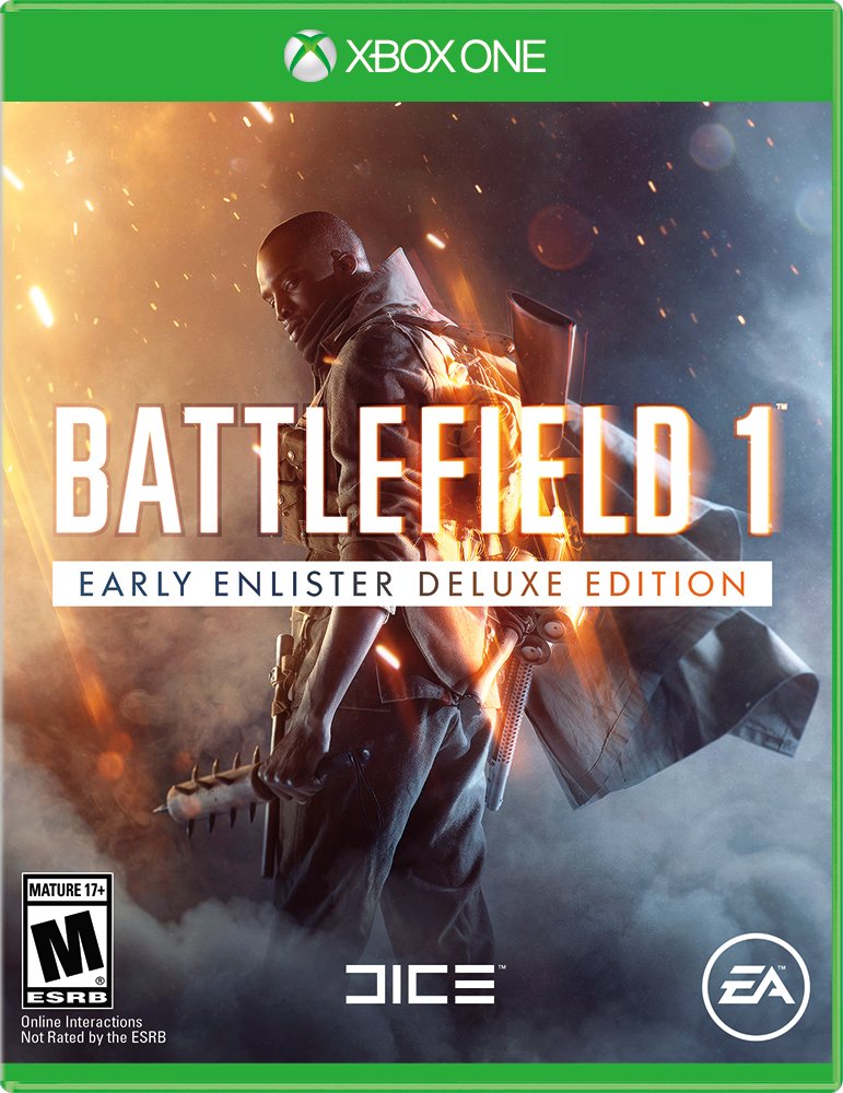 Battlefield 1 Early Enlister Deluxe Edition - Xbox One used book depot