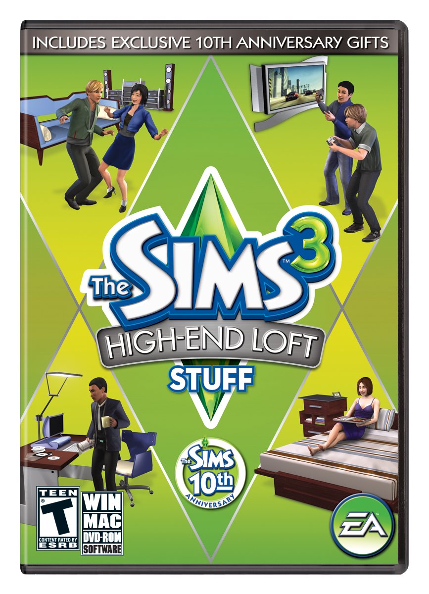 The Sims 3: High End Loft Stuff - WIN/MAC used book depot