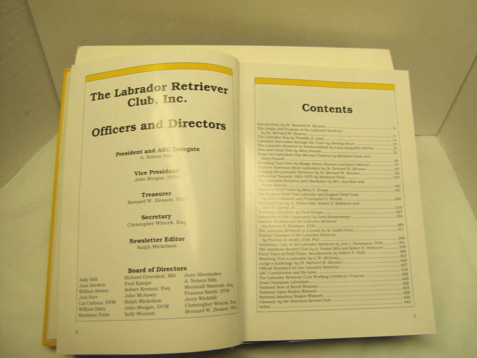 The Official Book of the Labrador Retriever used book depot